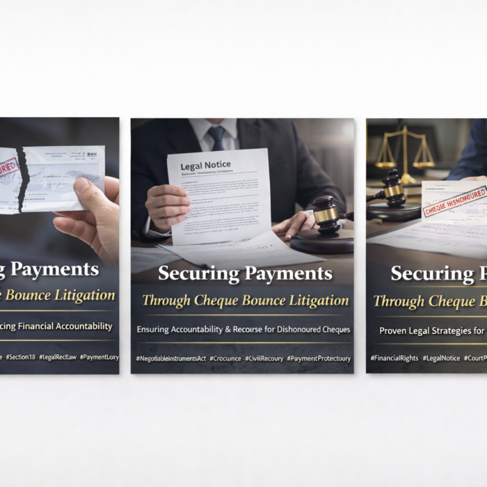 Securing Payments Through Cheque Bounce Litigation
